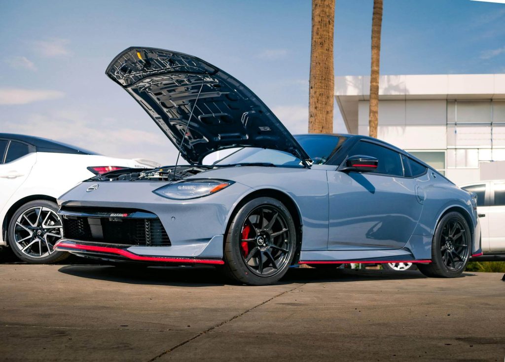 remaps coventry 6 gray sports car open hood
